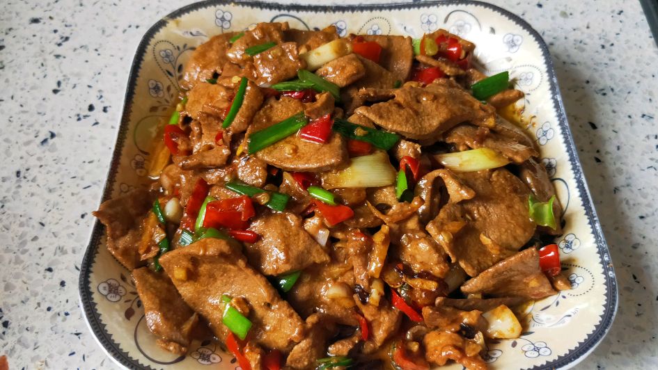 农家小炒猪肝,最简单的做法,营养又美味,便宜又下饭