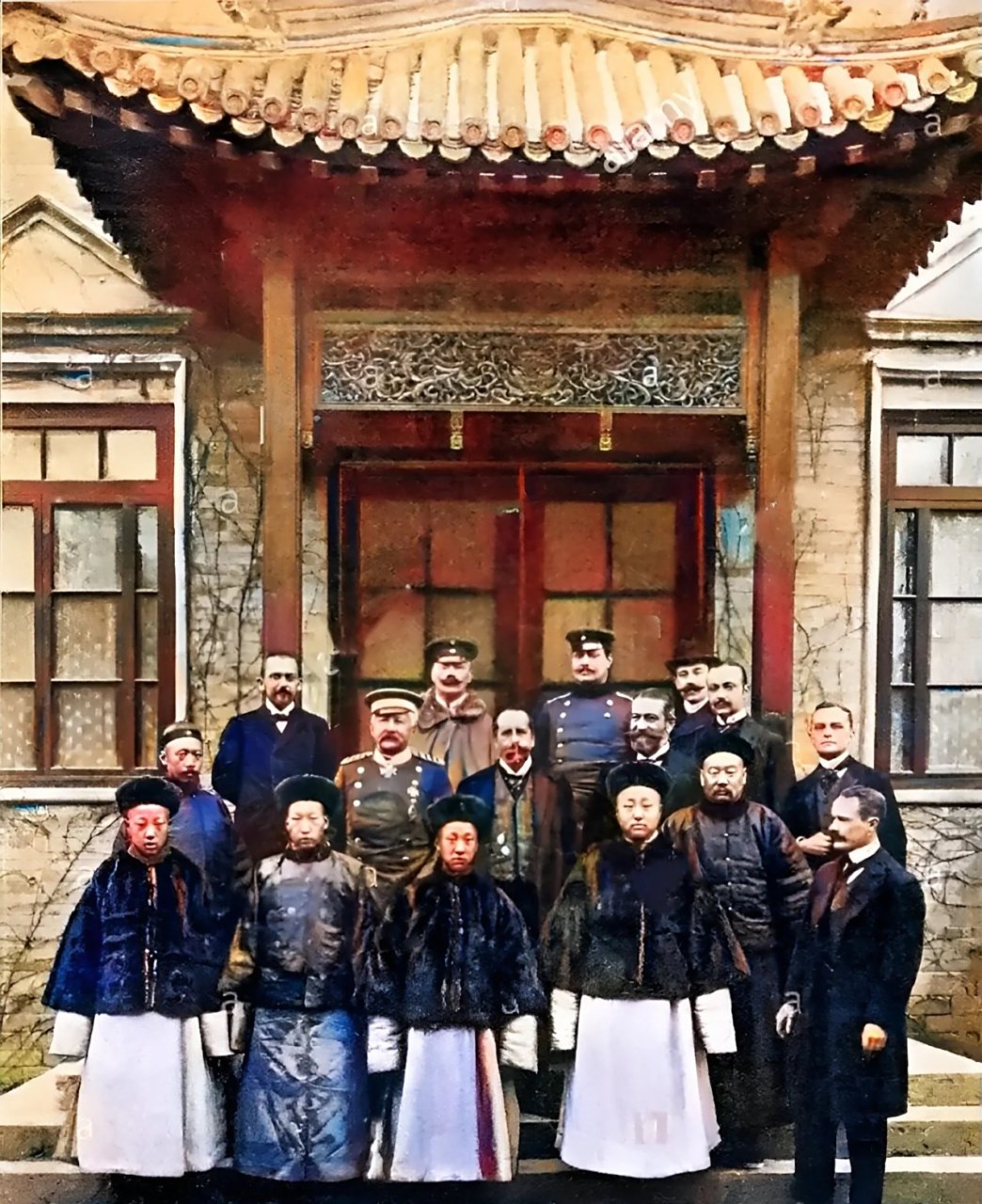 1901年底,醇亲王载沣三兄弟来到德国驻华公使馆.