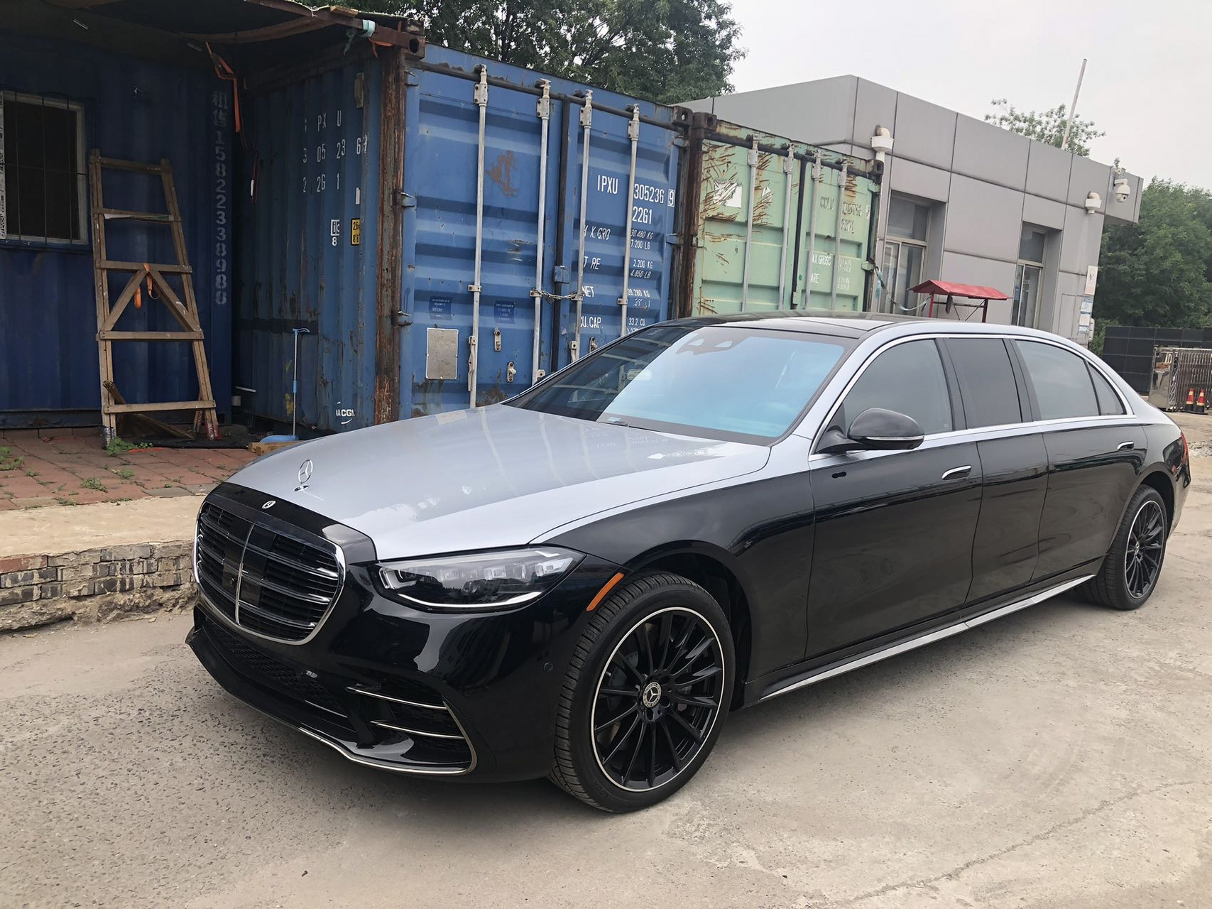 奔驰s500加长5.98米普尔曼