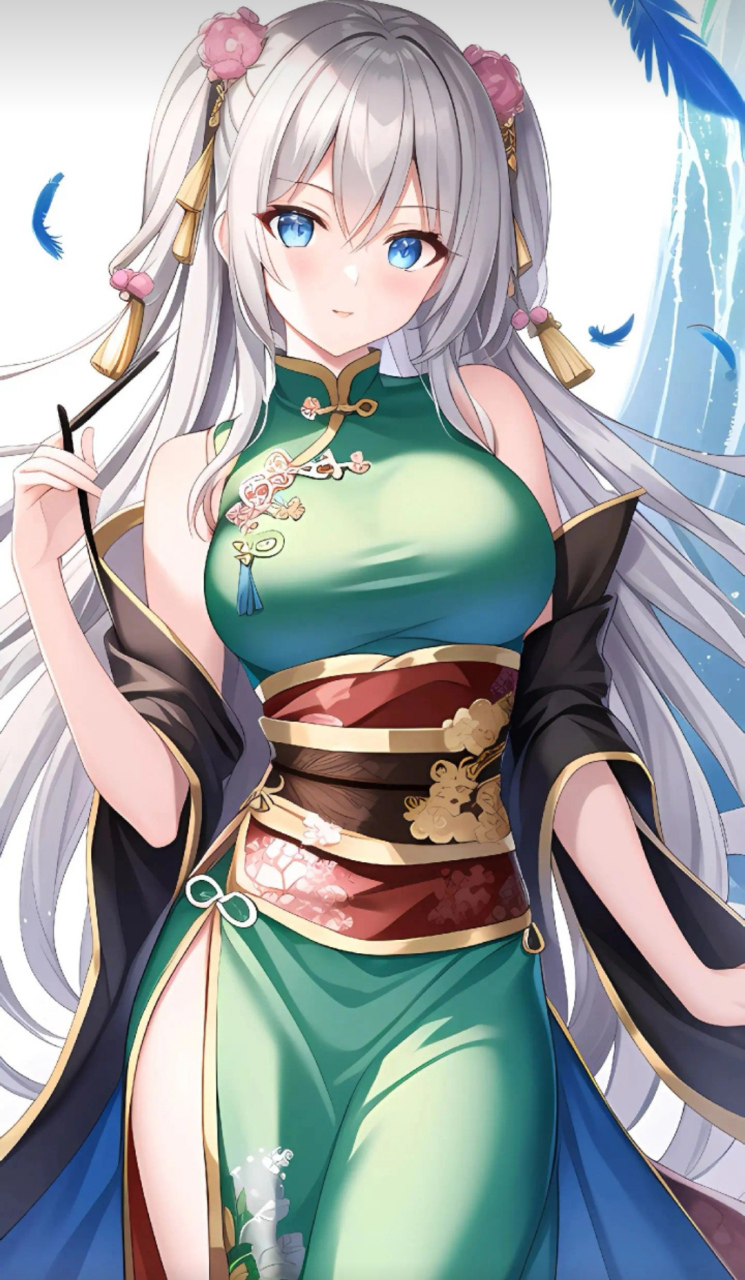 二次元和服小姐姐