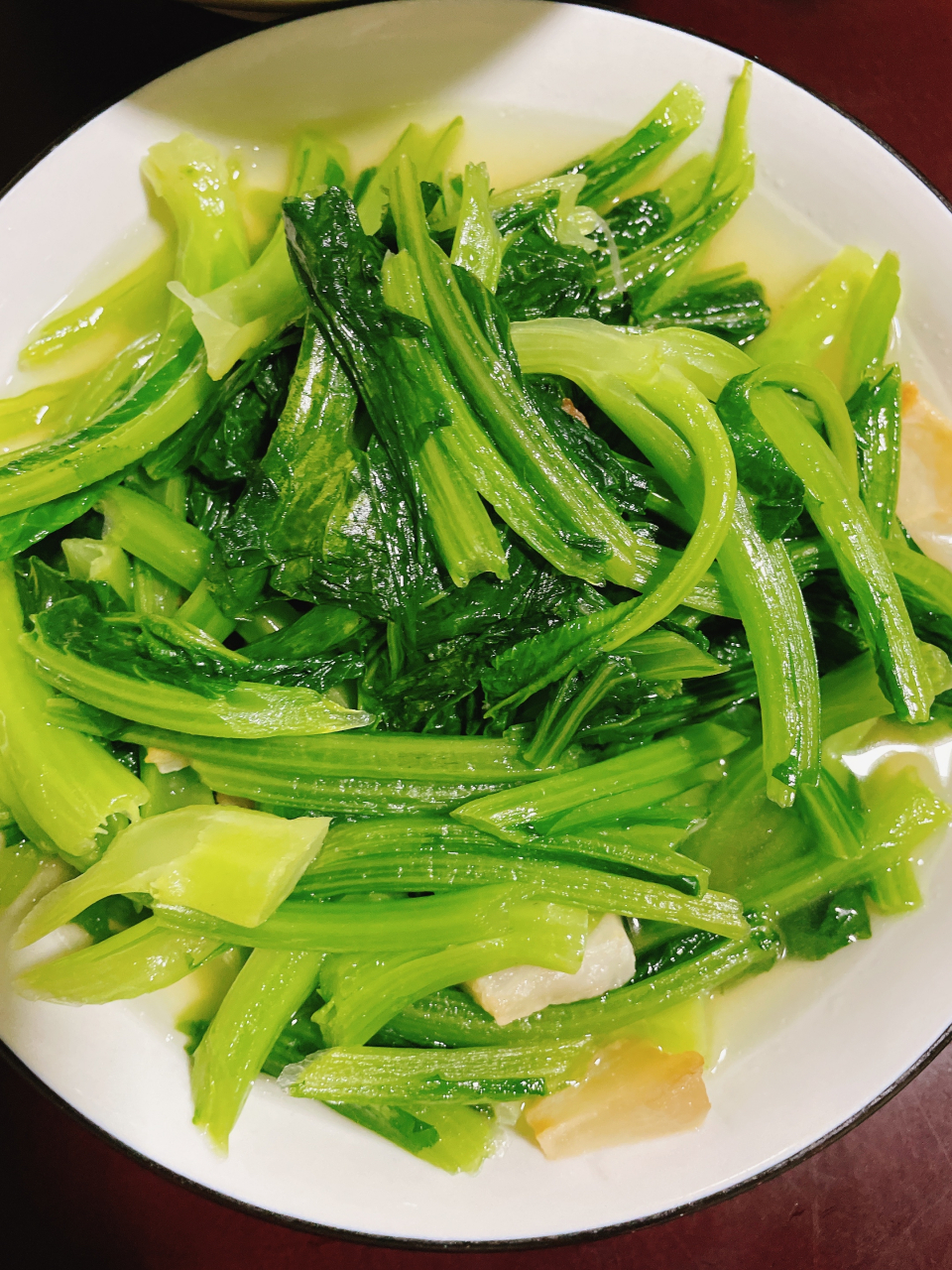 潮汕家常菜 清炒春菜 炒回锅肉 青瓜肉末汤 家常做法简单美味