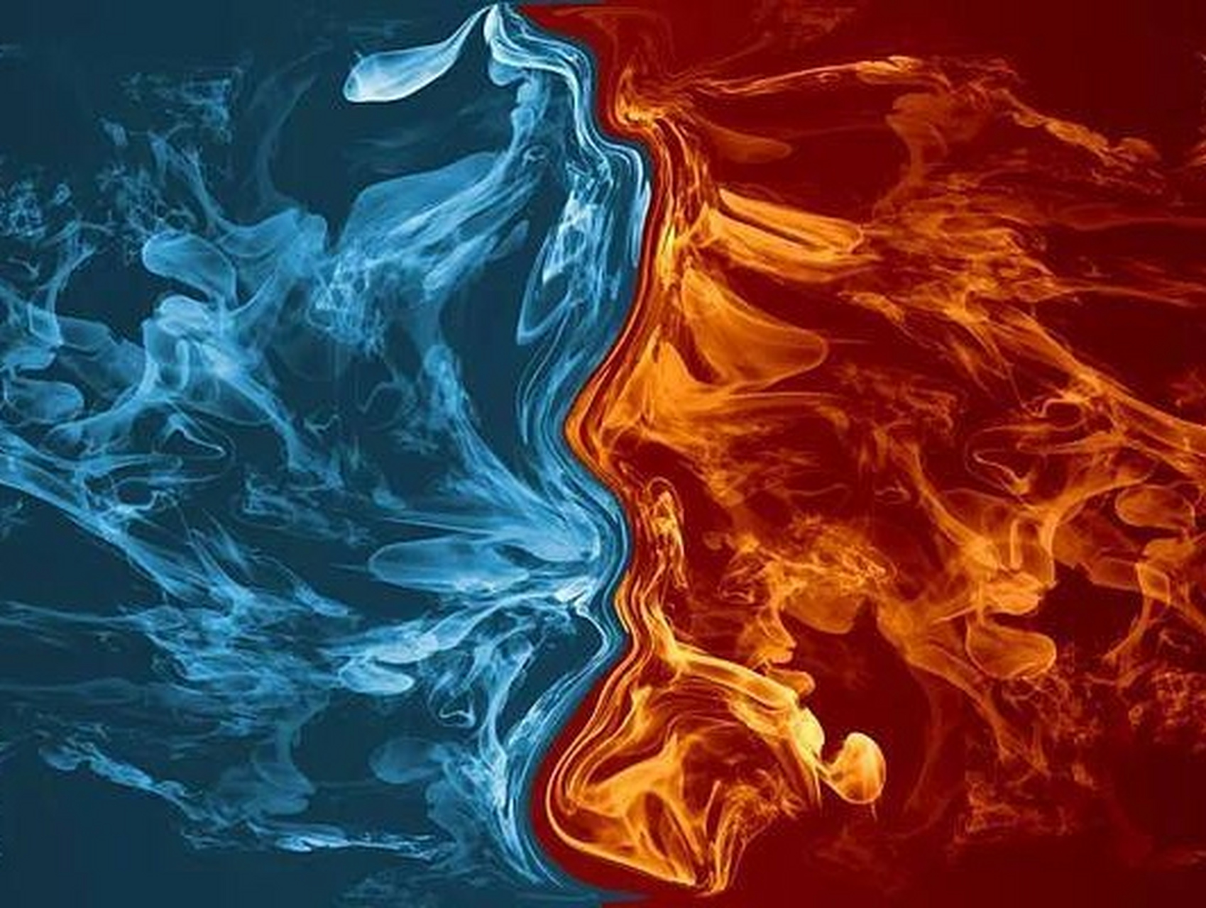 "一半是火焰,一半是海水"的搞笑故事  古时候有一个人,特别爱喝酒,逢