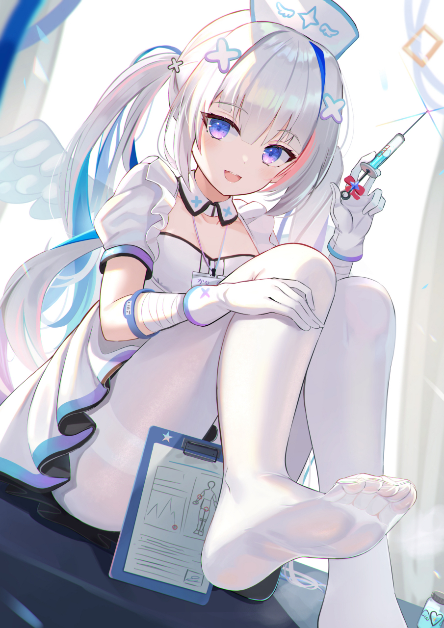 白丝天音彼方:改打针喽[滑稽][滑稽][滑稽] 画师:milfaaaaa#二次元