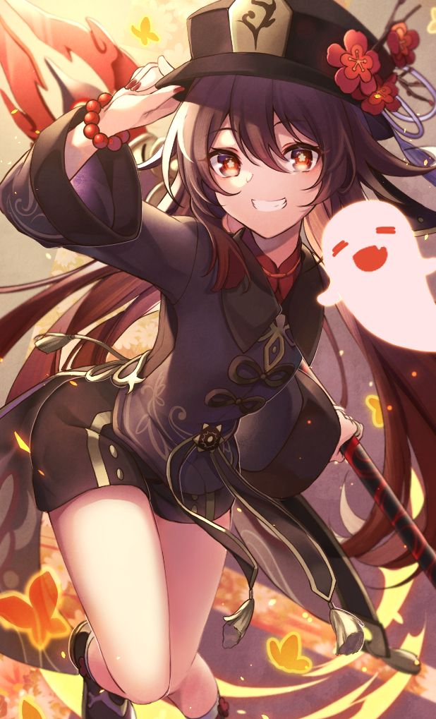 原神胡桃同人图片美图选