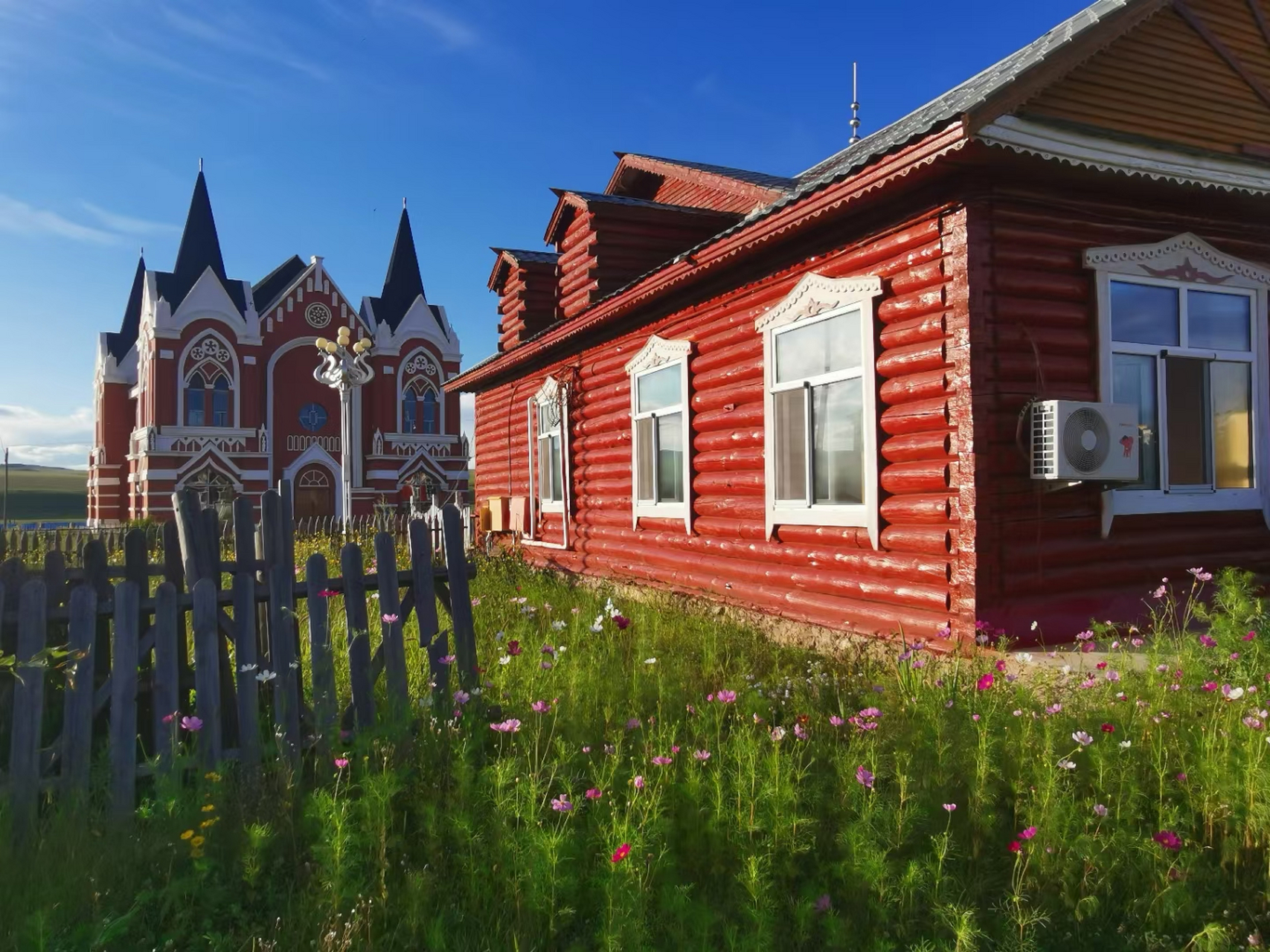 室韦小镇,我国唯一的俄罗斯族民族乡.