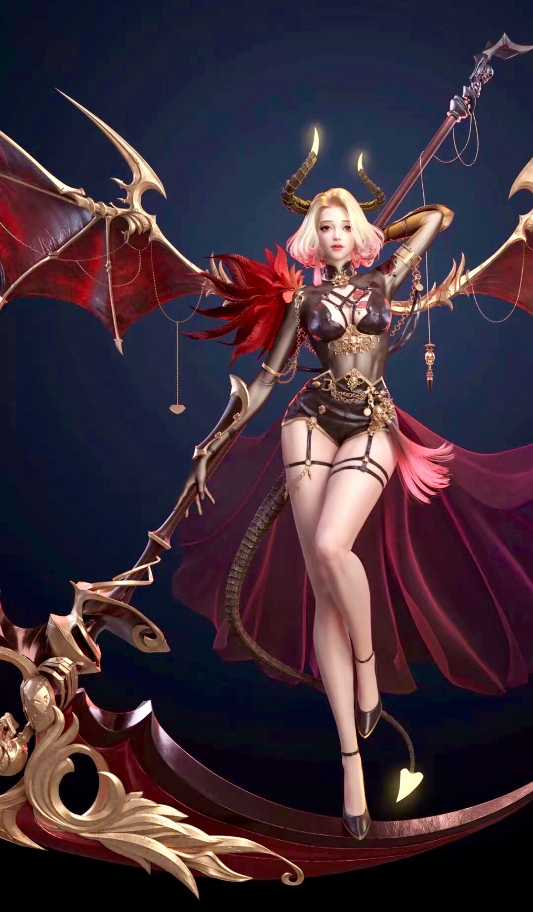 3d游戏人物精美壁纸,建模精准,画质细腻,令人惊叹