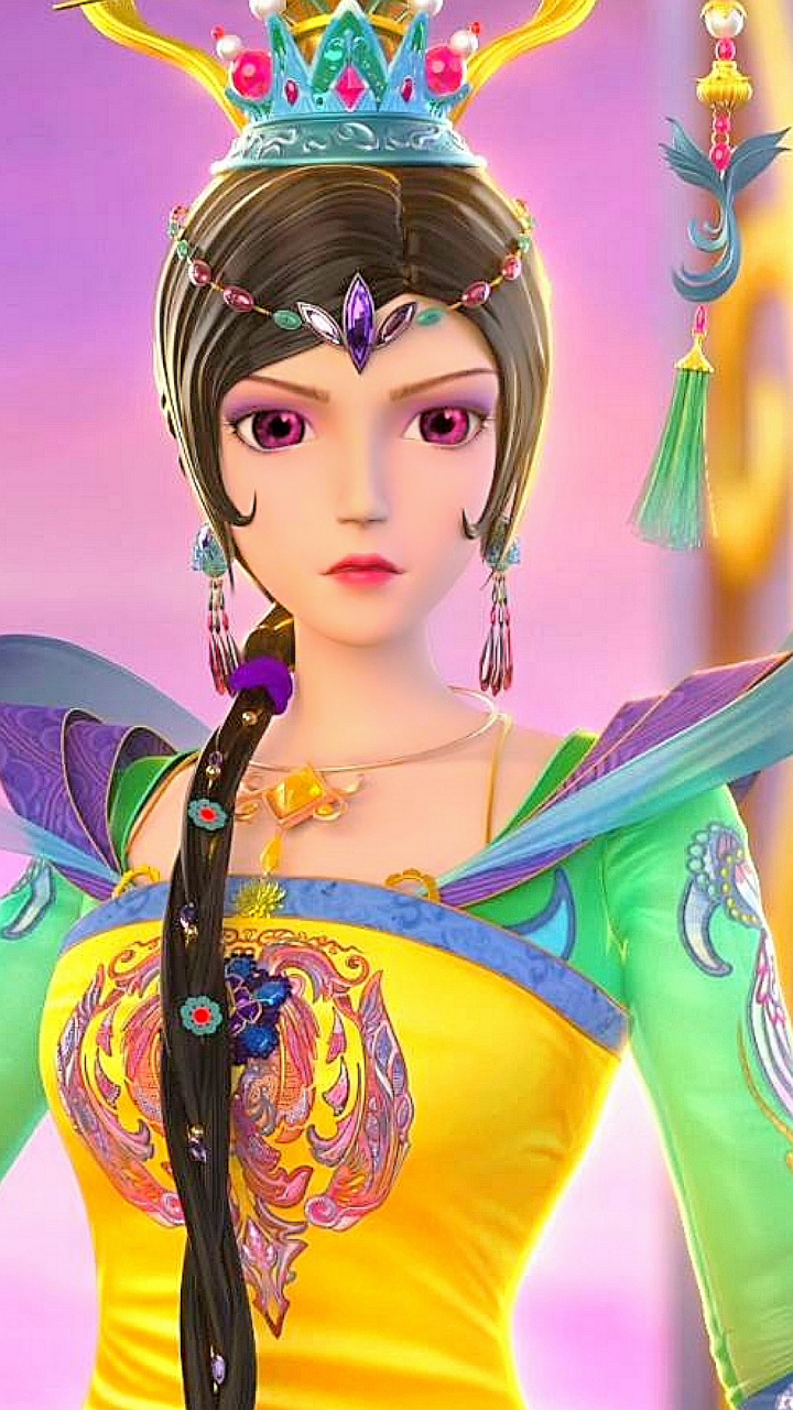 曼多拉动漫美图手机壁纸分享,她是叶罗丽仙境的女王