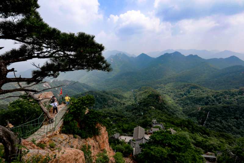 鞍山千山五佛顶景色好美