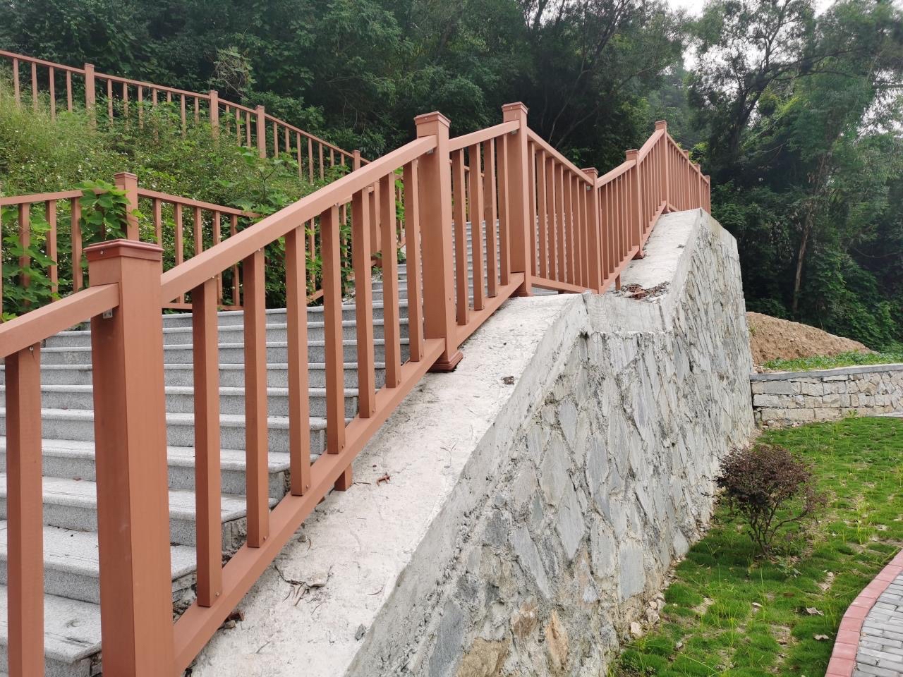 塑木栏杆案例欣赏