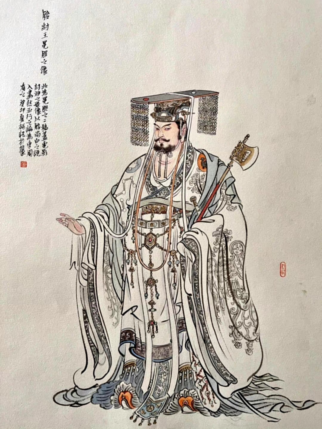 画家李云中《封神》前期人物画稿欣赏