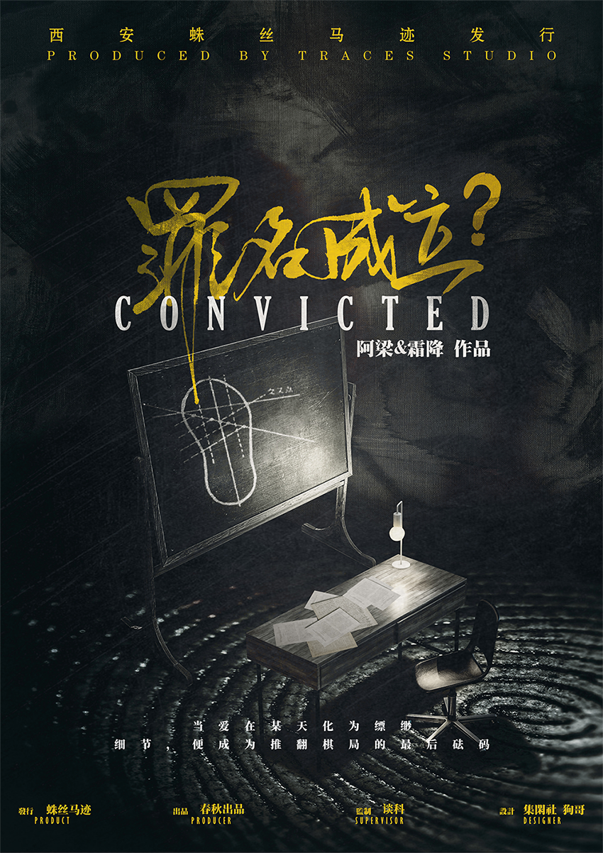 罪名成立剧本杀—一个很不错的盒装推理刑侦本