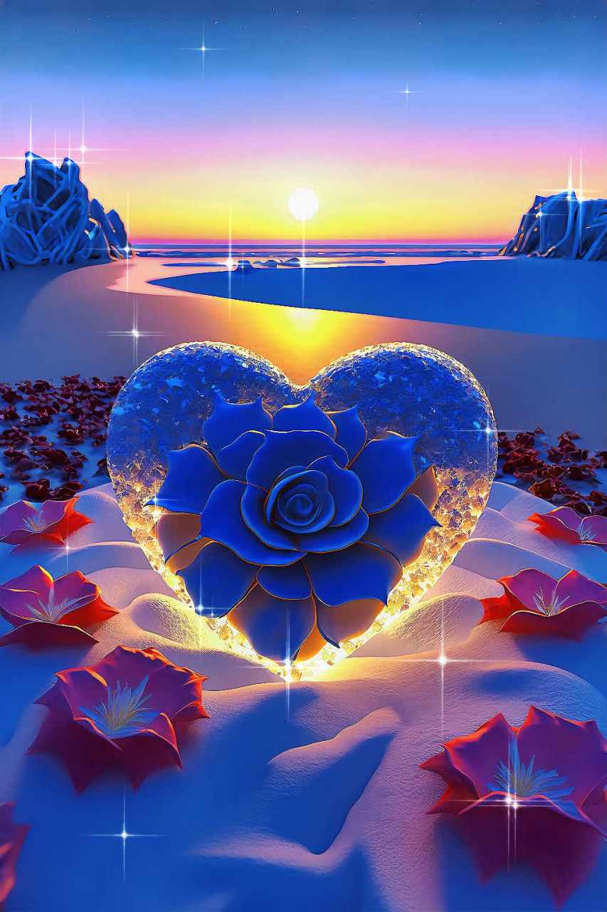 壁纸# 星辰精选,桌面壁纸;唯美又浪漫!#ai绘画# #爱心壁纸