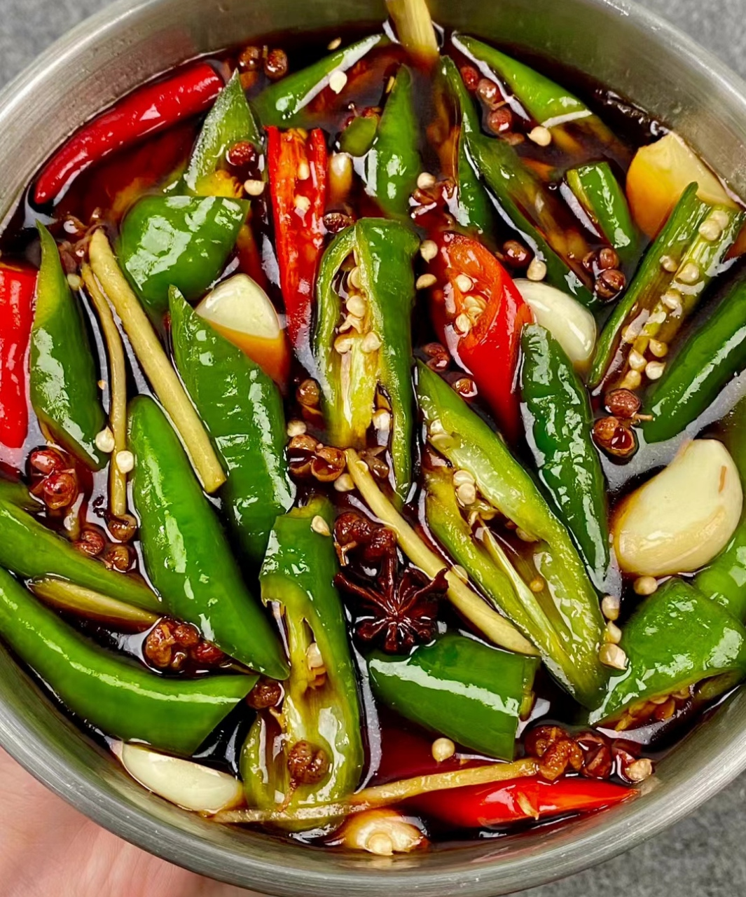 腌辣椒,开胃下饭