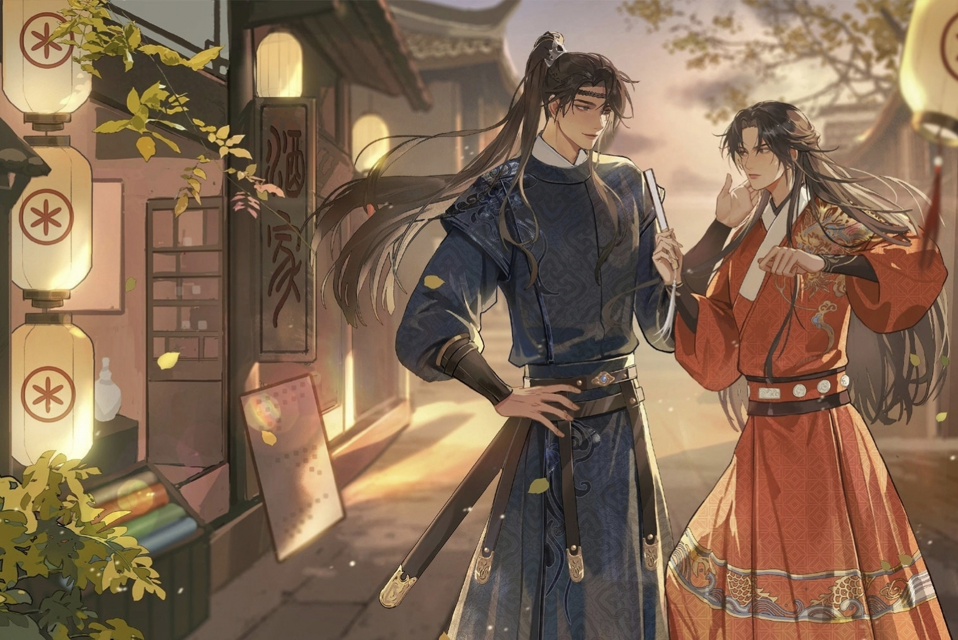 接上上一条动态,泰版将进酒封面(横屏)  画师:细腻的三文鱼