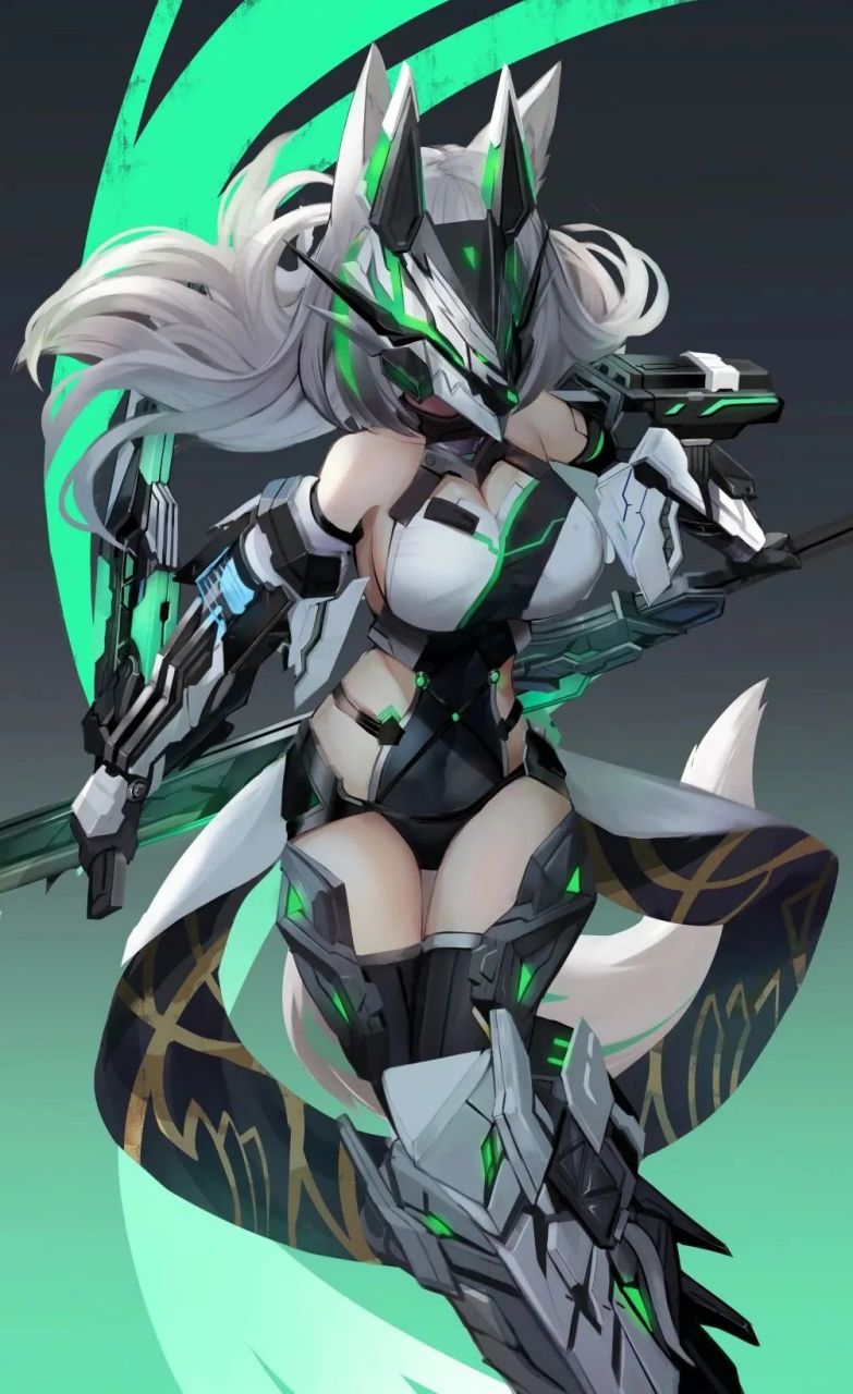 动漫壁纸分享!机械风. p站画师.