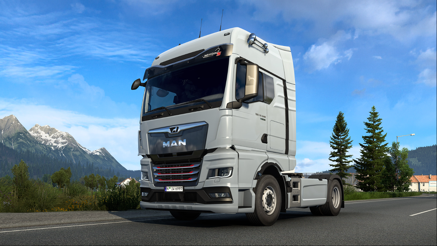 欧洲卡车模拟2更新全新man tg3 tgx卡车