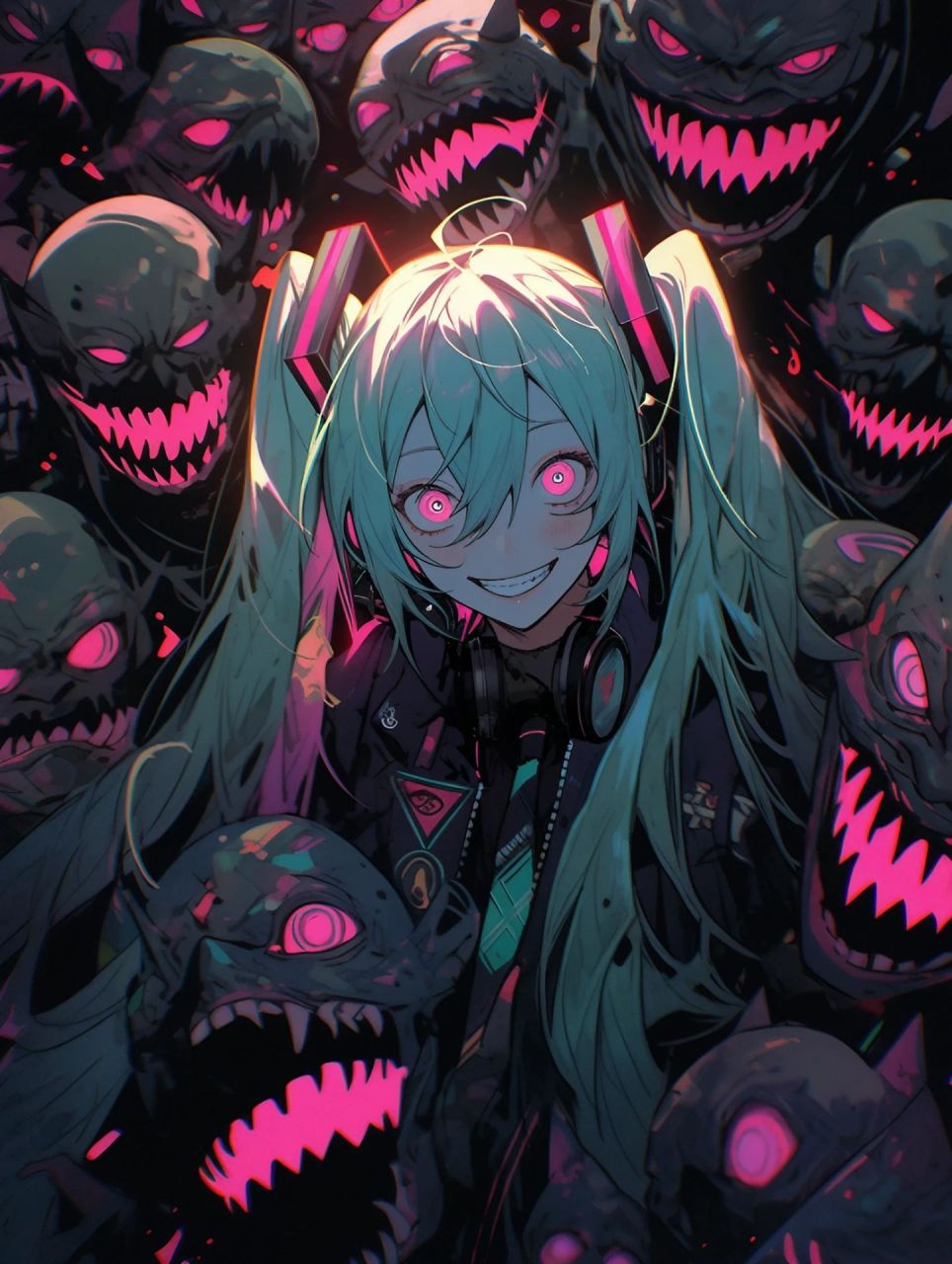 暗黑初音未来和她的狂热粉丝