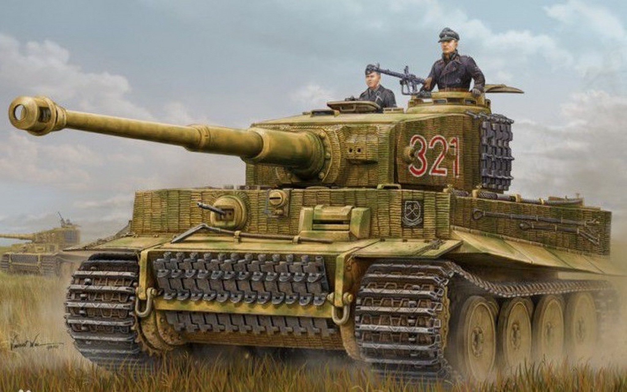 二战期间,各国军工快速发展,德国虎式坦克便是其中的佼佼者,该坦克战