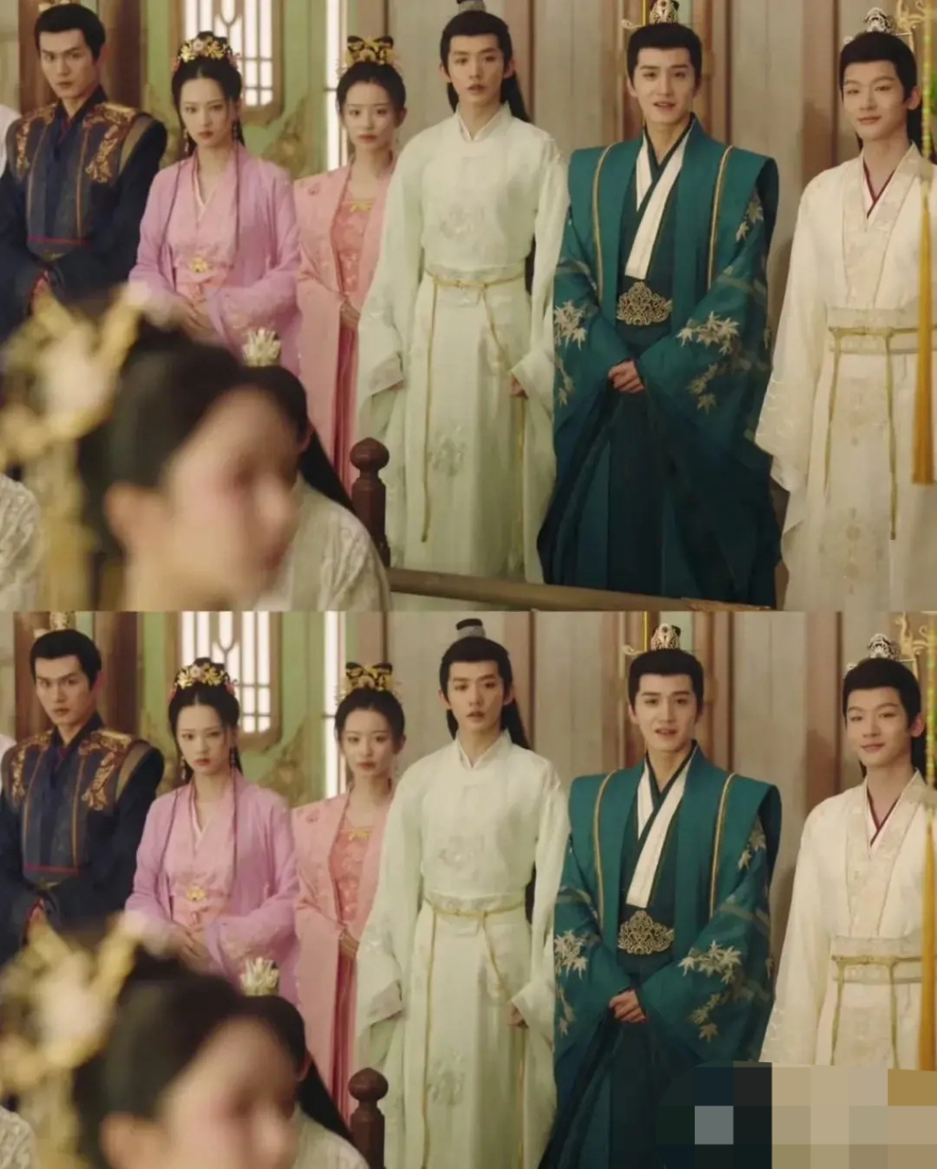 这三个男人的表情…眼睛都看直了