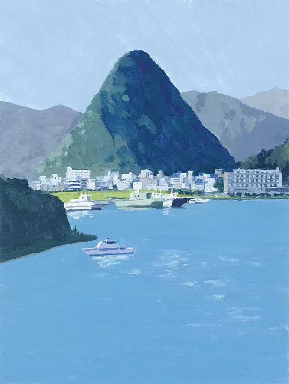 简单又不乏味的风景插画图[爱你][爱你][爱你][鼓掌][鼓掌][鼓掌]最