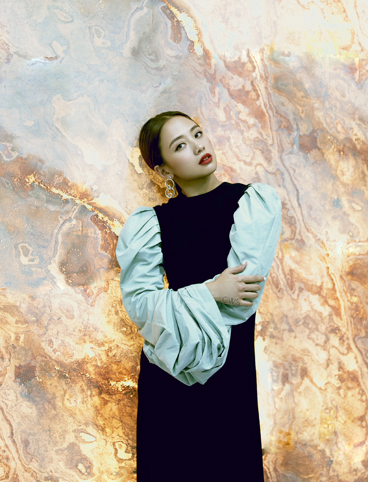 明星写真美图|吴映洁