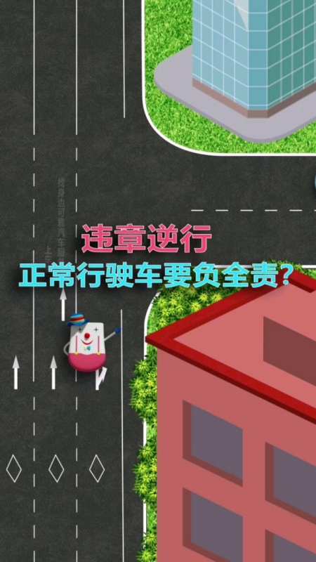 逆行,正常行驶车辆要负全责?-度小视