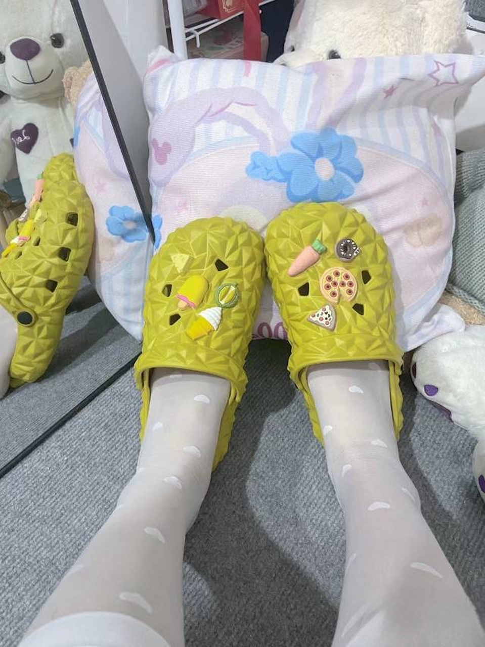 穿榴莲鞋juo会不会有榴莲味