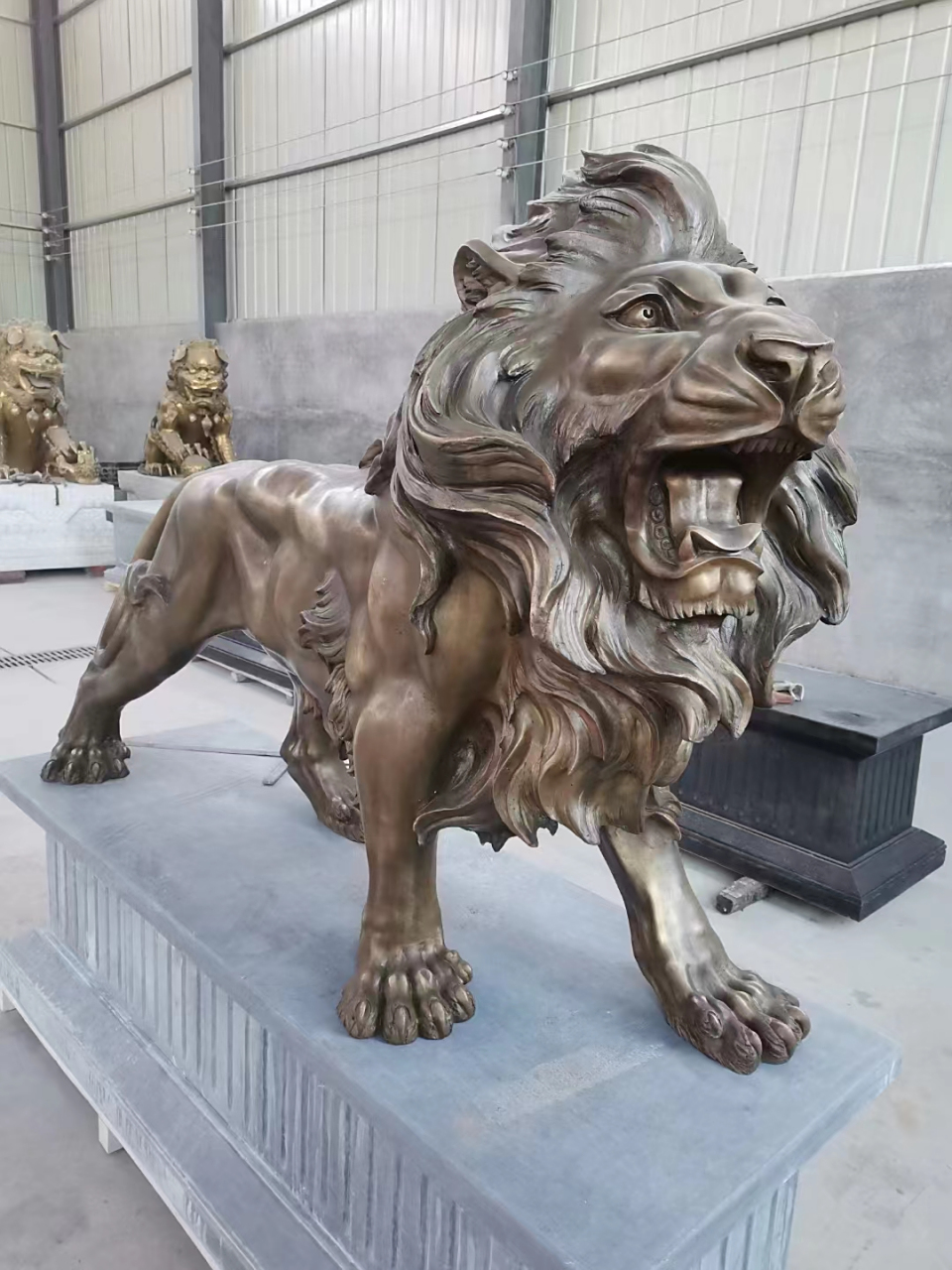 铸铜狮子#铸铜雕塑