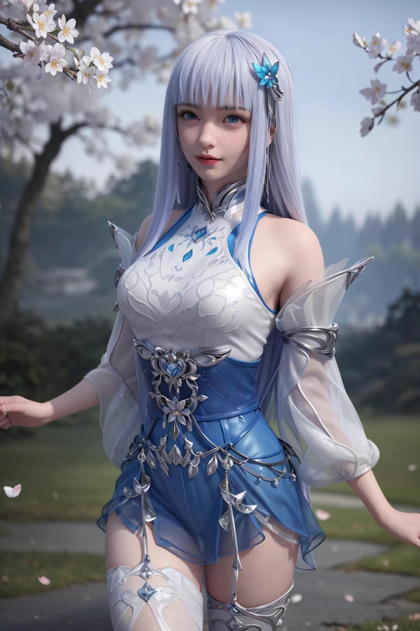 这种风格的宁雨蝶你没见过吧! #动漫壁纸