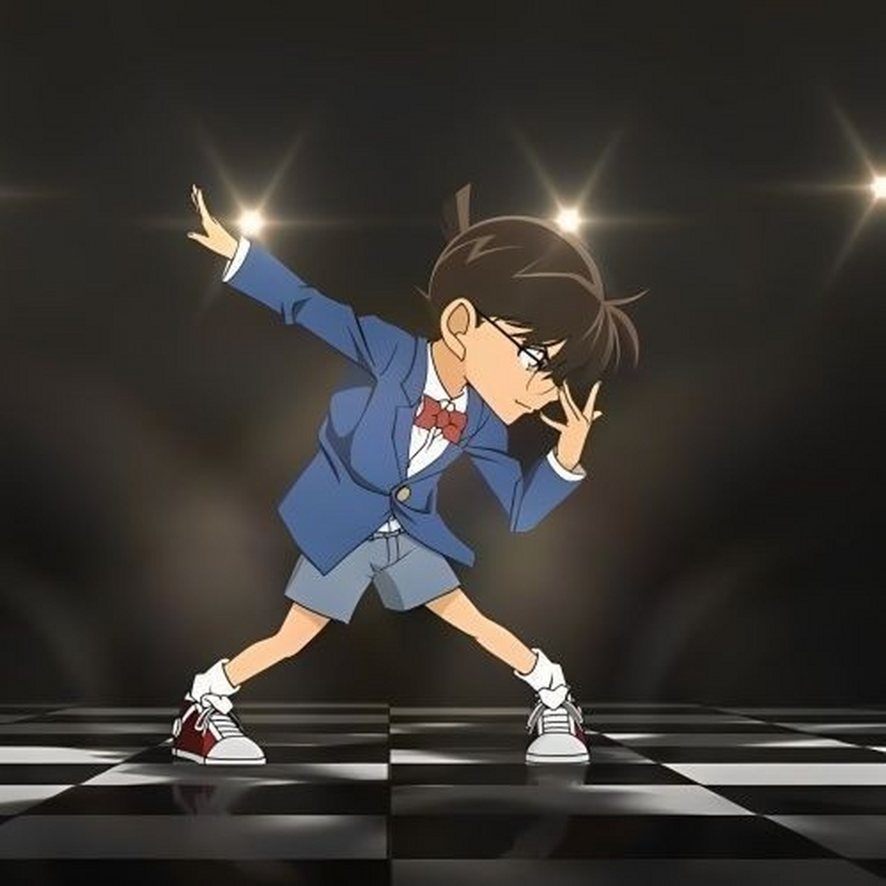柯南这个舞蹈很魔性[二哈] #名侦探柯南