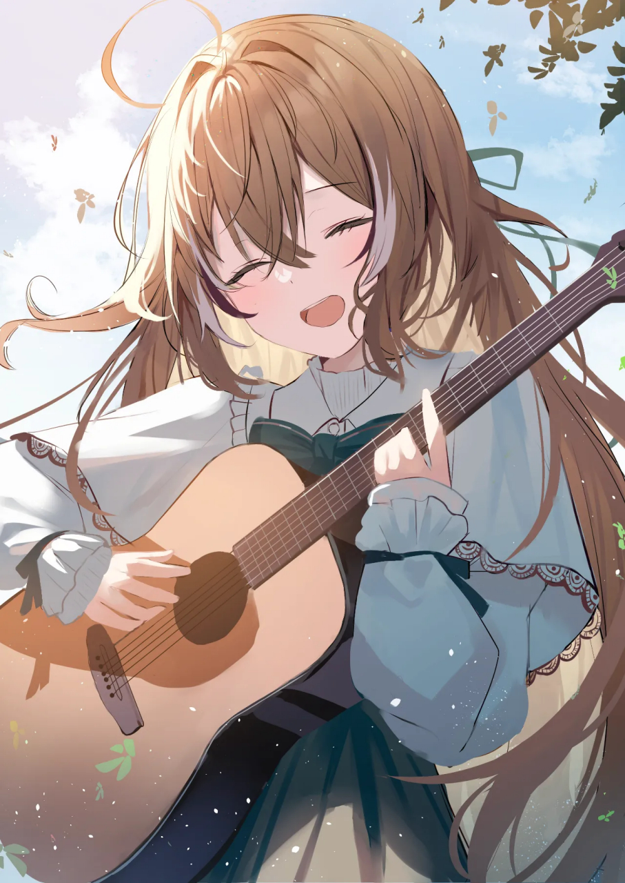 吉他少女#二次元