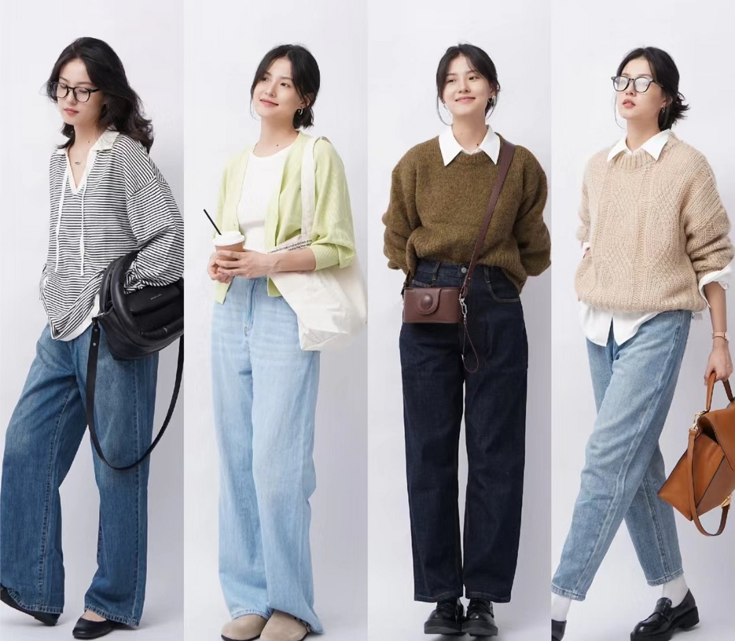 早春穿搭,各种各样元素的应用让风格不再单一,不同流行趋势的出现,也