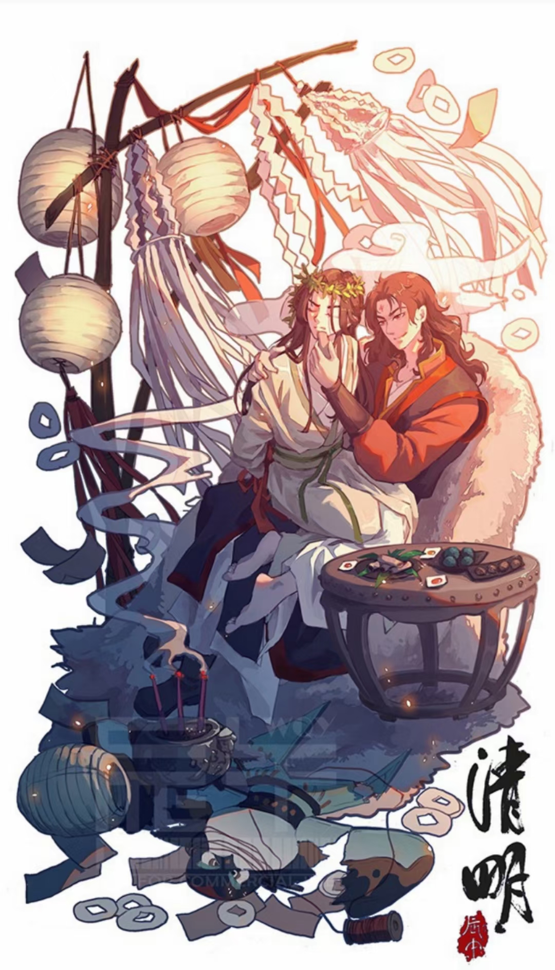 陈情令漫画图片:遇见你们真好