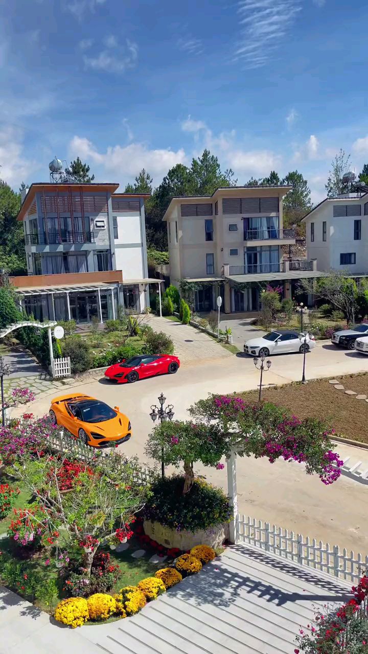 土豪的标配:别墅,超跑,豪车.