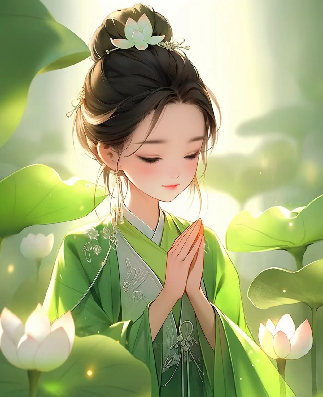 佛系女孩如此可爱