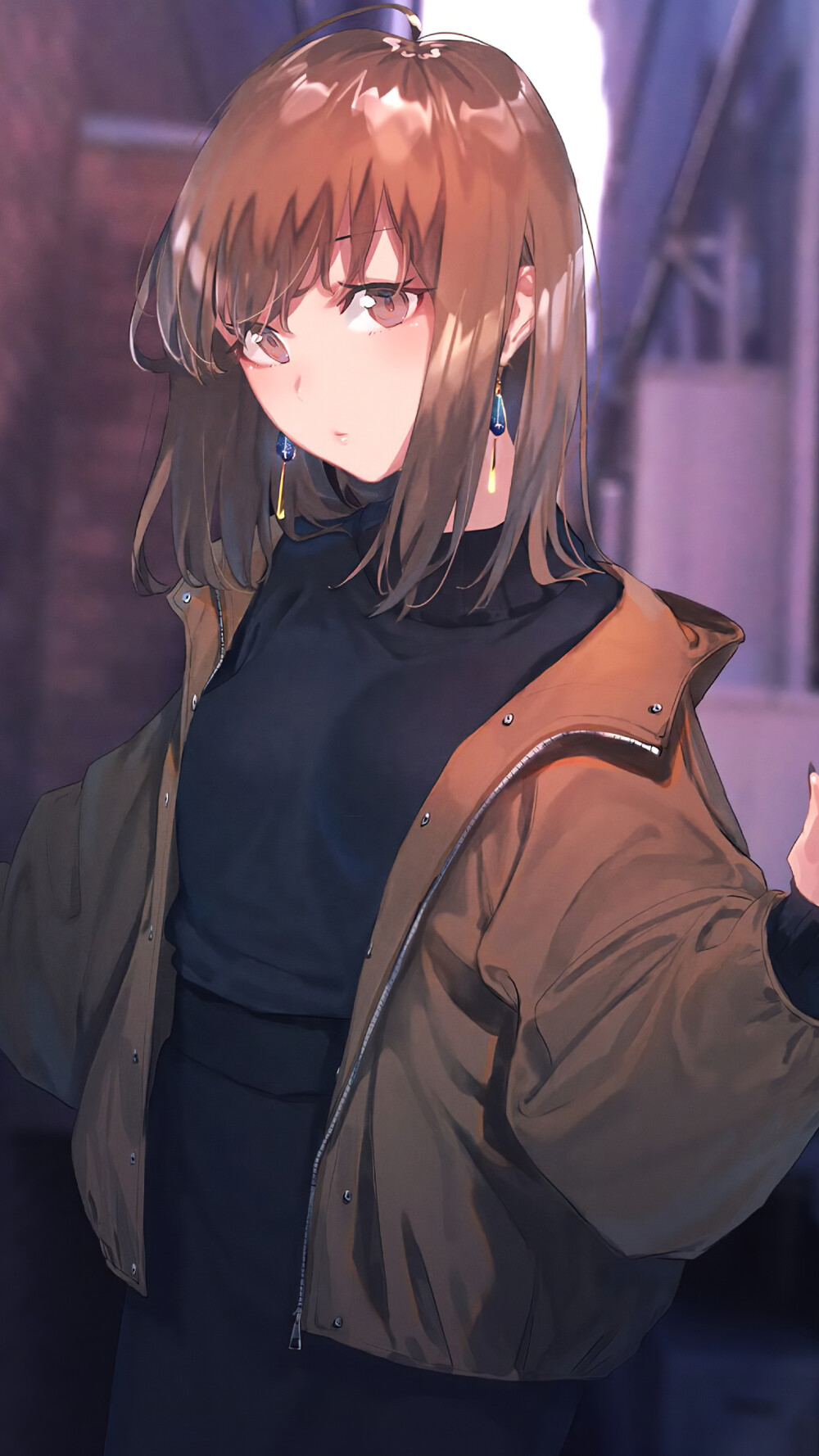 手机动漫美烧酒壁纸(无水印)