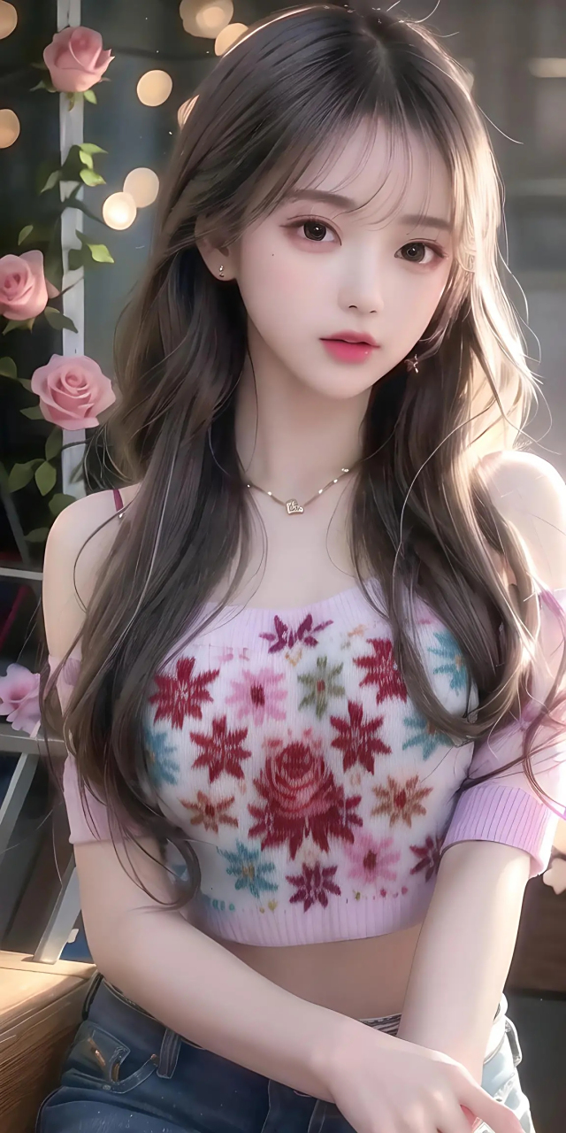 ai绘画# #美女壁纸# 清纯美女壁纸图片