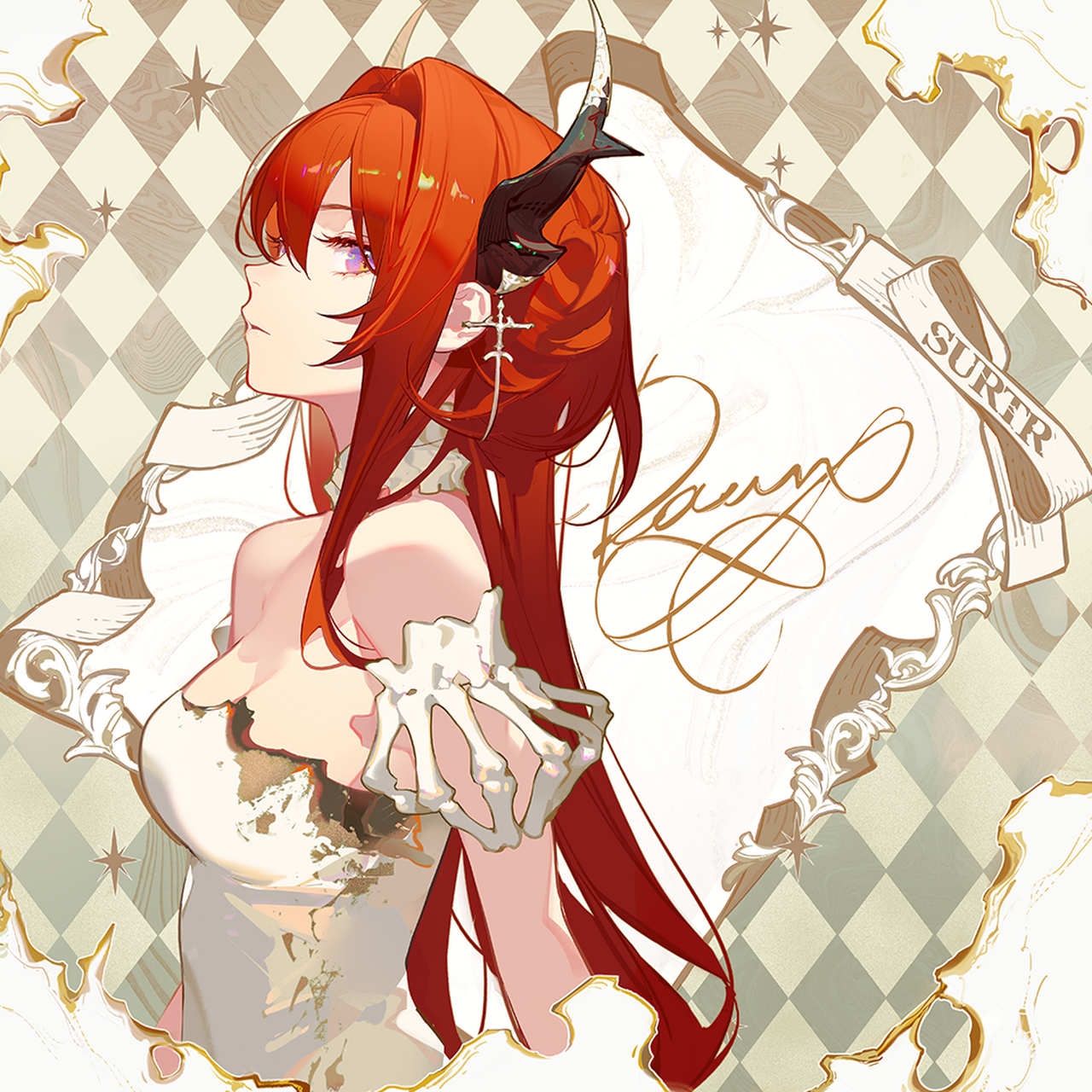 画师:ask 像白天不懂夜的黑