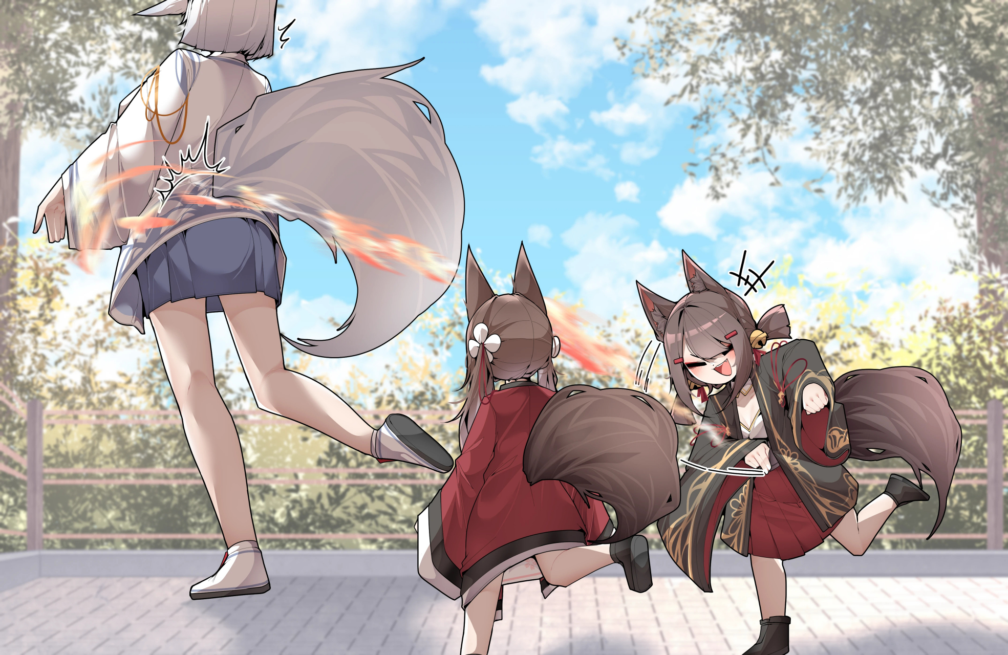 让我们一起捉弄一下这位大狐狸姐姐吧[太开心] 画师:samip #碧蓝航线
