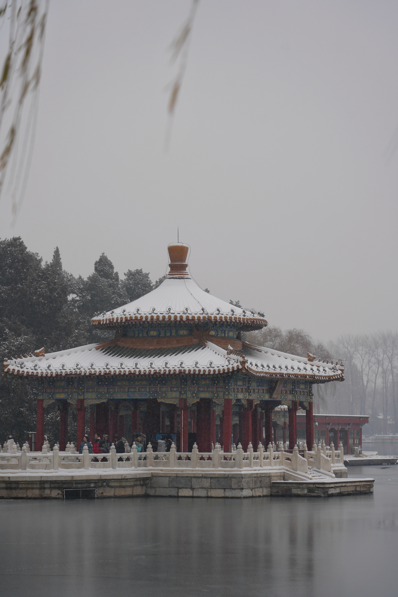 北京今日雪景美如画图片