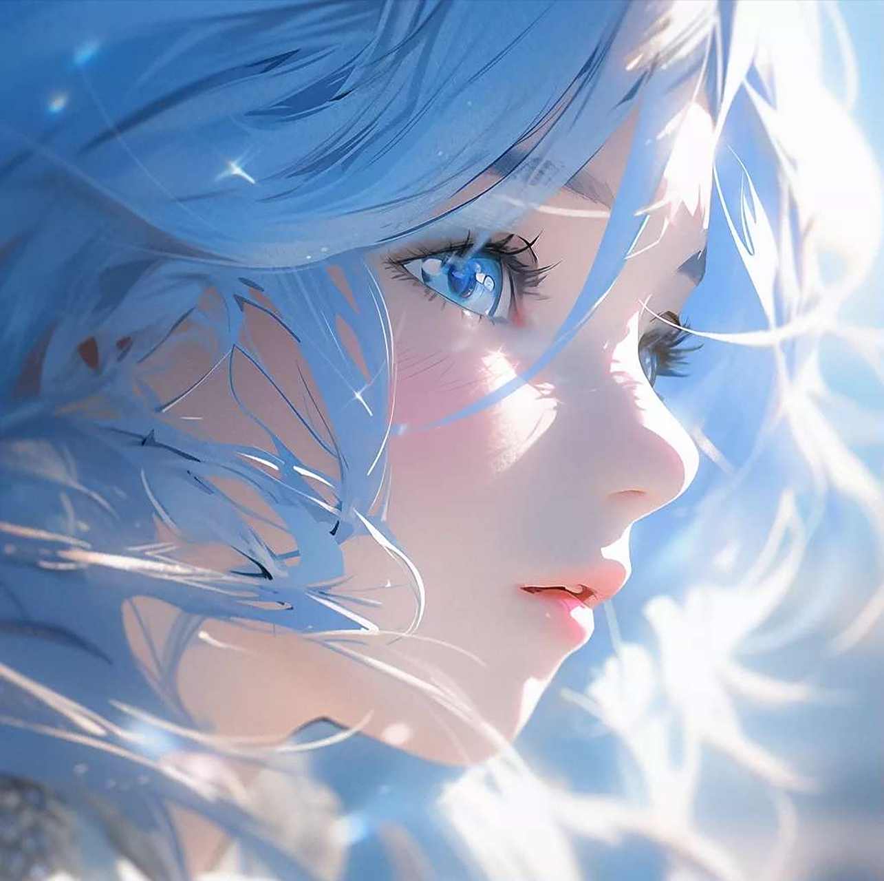 为什么外国人的眼睛是蓝色的