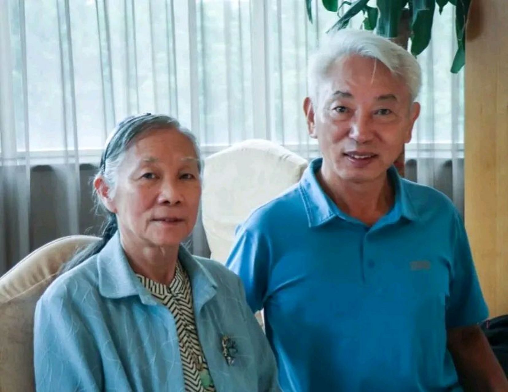 林豆豆晚年,几张罕见的老照片,晚年的她过着有如隐居山林的平淡生活