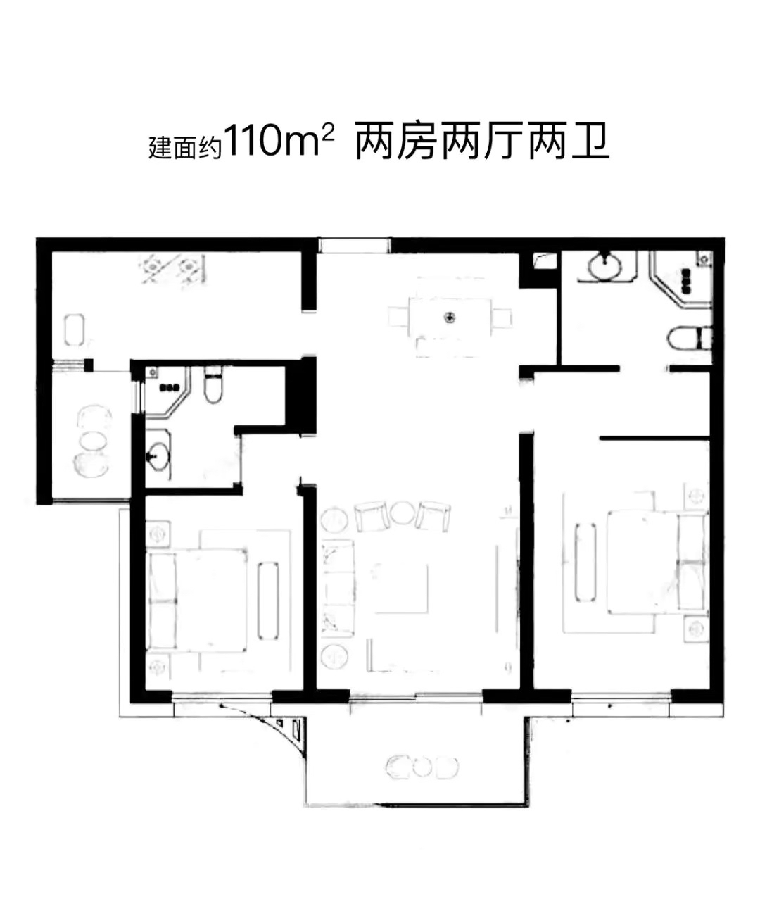 上海百汇园三期户型图图片