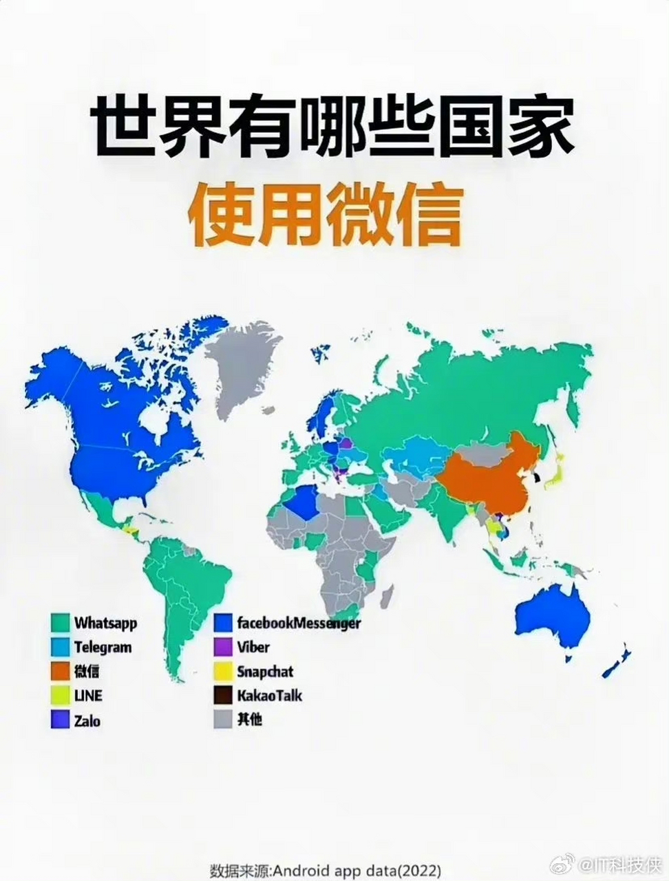 有哪些国家在用微信00