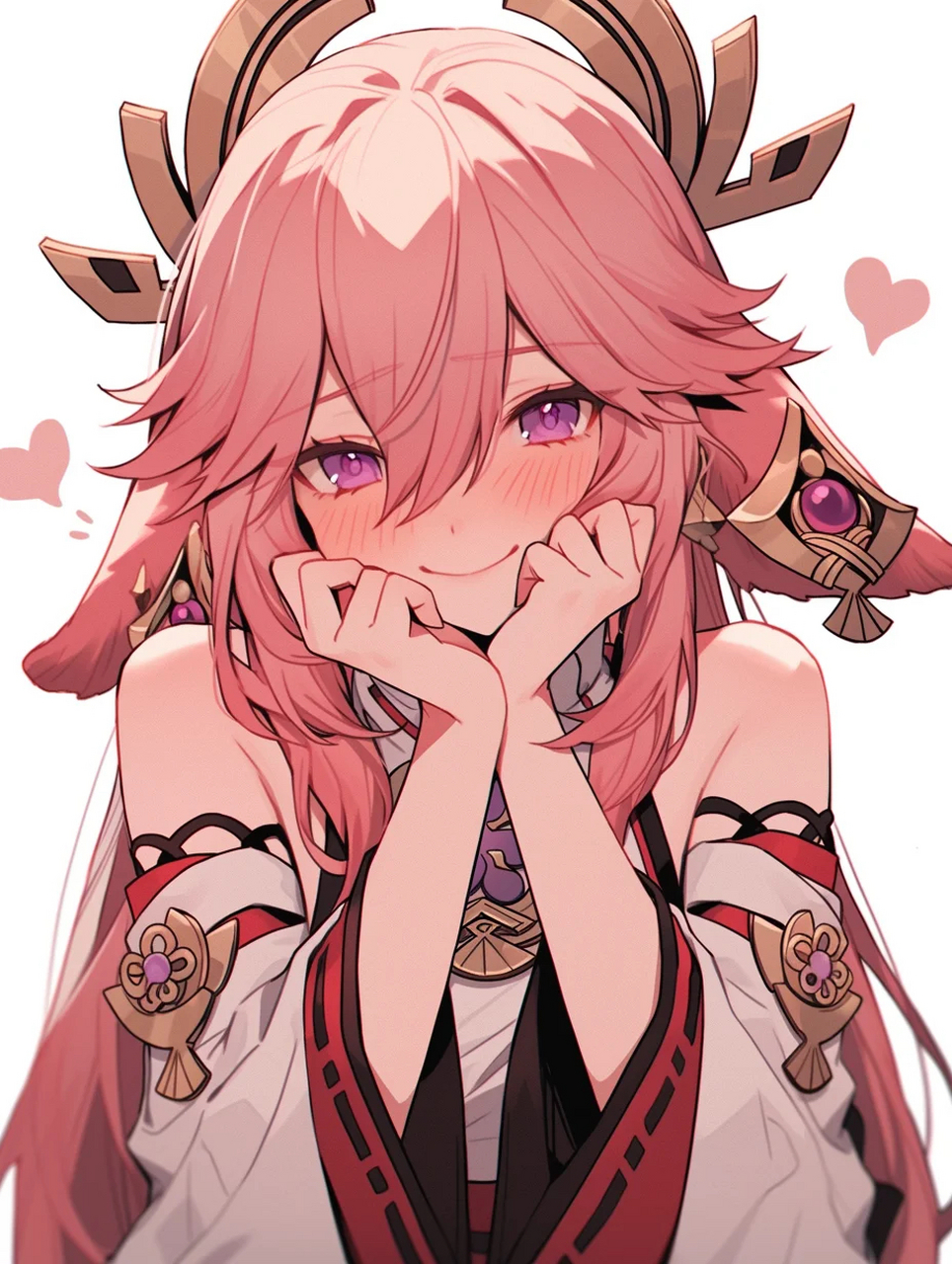 八重神子 p站作者: tangrenlan  pixiv图id:110200195