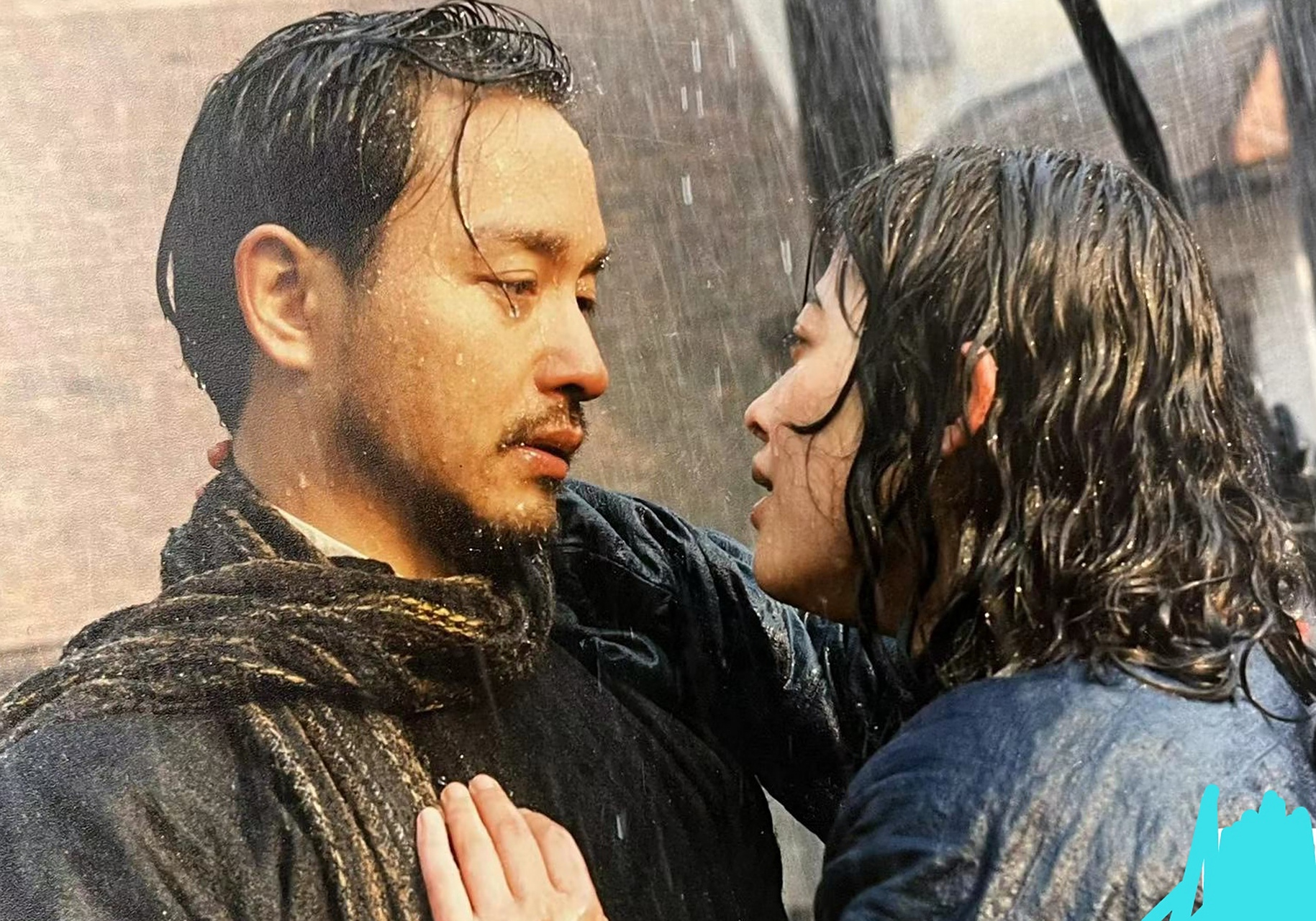 1998年张国荣～梅婷等集合电影《红色恋人》剧照.