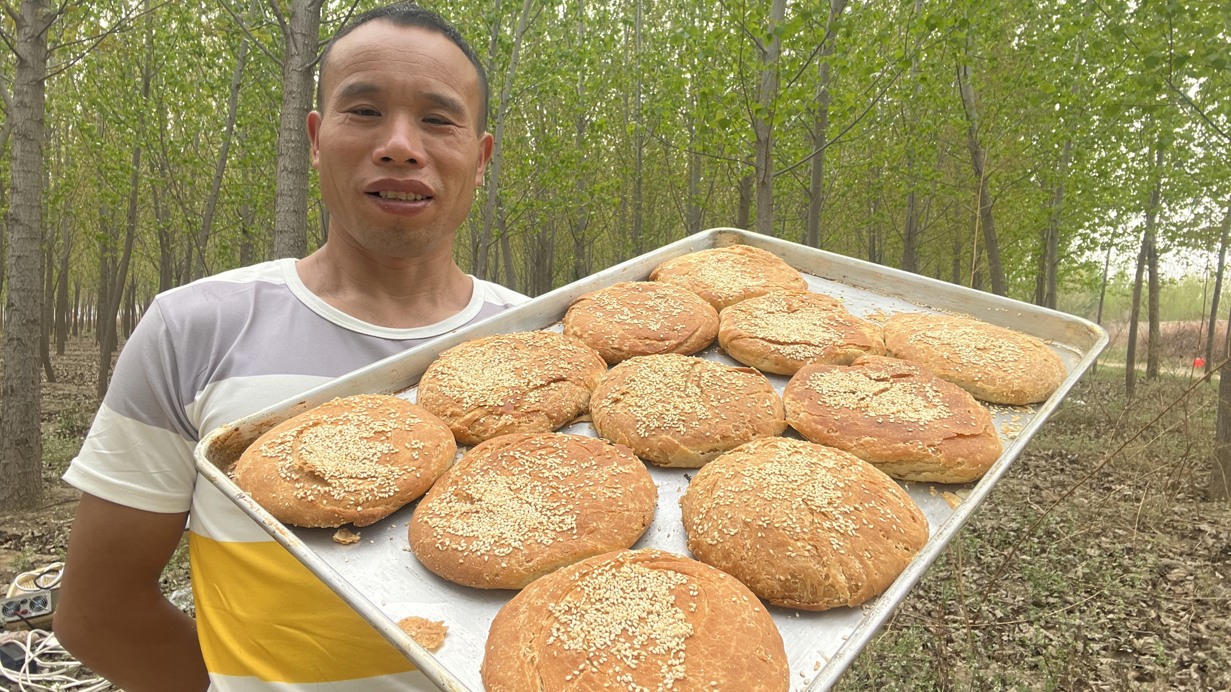吊炉烧饼详细制作配方在这里,烧饼凉了也不硬,做烧饼关键靠技术