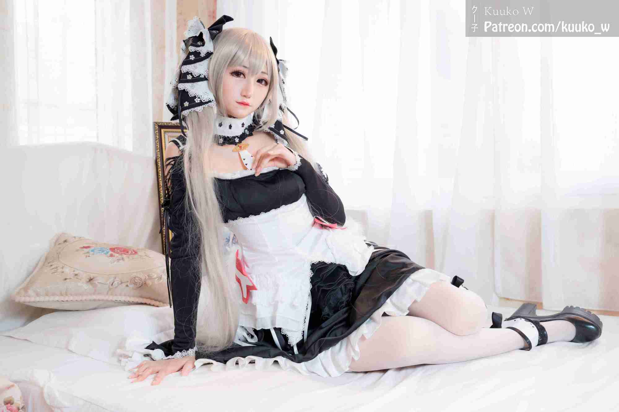 kuukow图片集合，修女女仆装强势来袭-哪边嗨