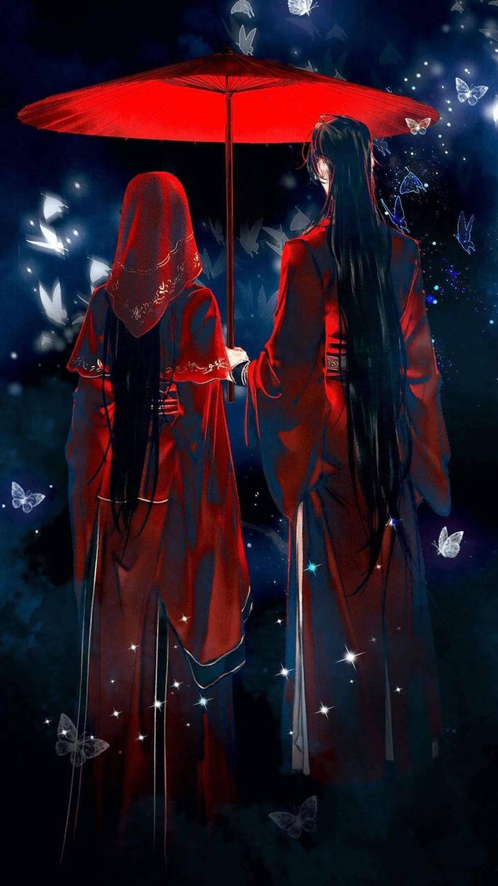 天官赐福# 八百年后的第一次相遇. 山锁古庙,倒挂尸林.