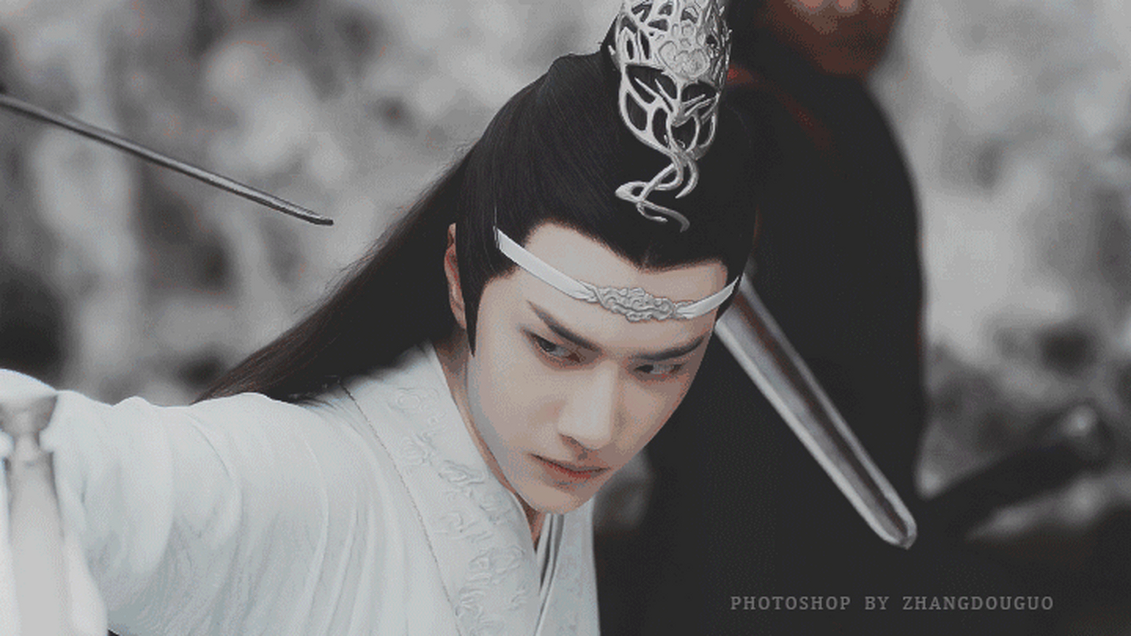 陈情令开机五年了#  王一博《陈情令》开机五周年快乐!